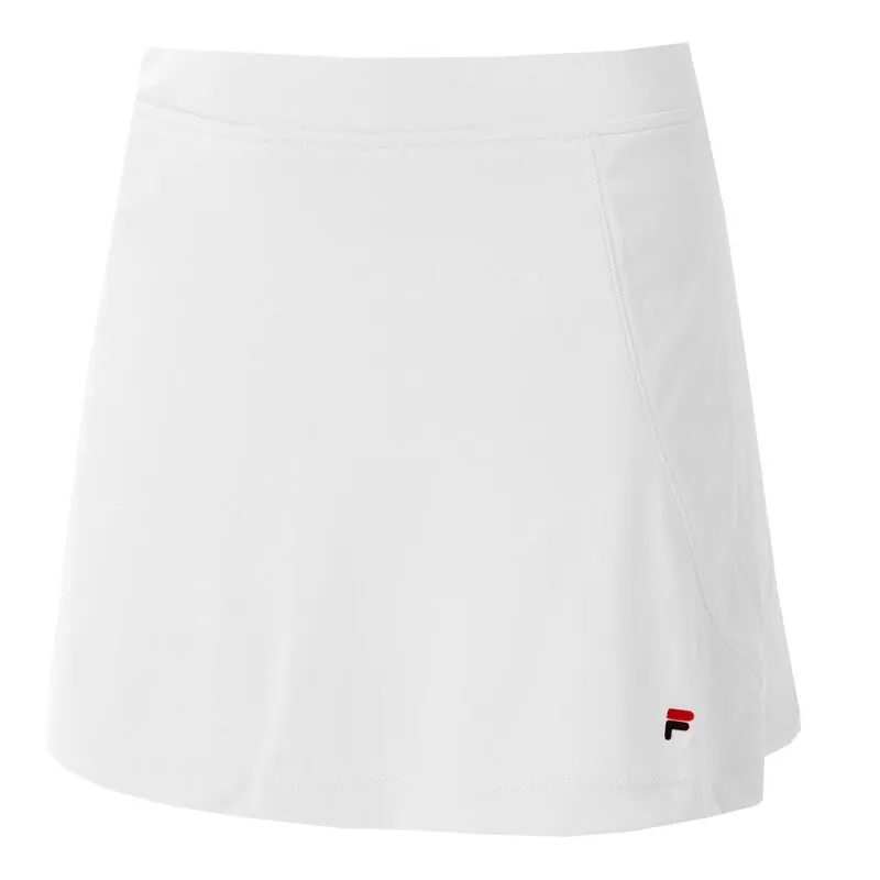 The FILA SHIVA sports skirt is a top choice for your leisure activities and sports endeavors, especially suitable for tennis. Made from high-quality material, it is designed with a focus on comfort.